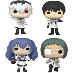 Funko Pop! Animation: Tokyo Ghoul Collectors Set - 4 Figure Set: Haise Sasaki  Kuki Urie  Saiko Yonebayashi  Tooru Mutsuki