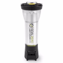Goal Zero Lighthouse Micro Charge Li-ion NMC, Universal flashlight, Black, Silver, Buttons, Charging, IPX6, 0 - 40 °C