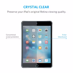 Anker iPad mini 4 GlassGuard (Crystal-Clear Tempered-Glass Screen Protector