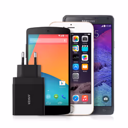 Anker A2021313 mobile device charger Smartphone, Tablet Black AC Indoor, Outdoor - Additional view 4