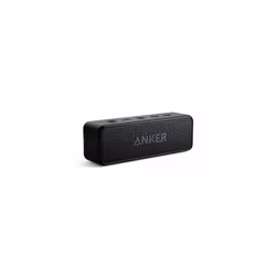 Anker SoundCore 2 Bluetooth Speaker with Better Bass, 24-Hour Playtime, 66ft Bluetooth Range, IPX5 Water Resistance & Built-i ...