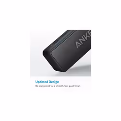 Anker SoundCore 2 Bluetooth Speaker with Better Bass, 24-Hour Playtime, 66ft Bluetooth Range, IPX5 Water Resistance & Built-in Mic â Dual-Driver...