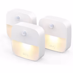 eufy by Anker, Lumi Stick-On Night Light, Warm White LED, Motion Sensor, Bedroom, Bathroom, Kitchen, Hallway, Stairs, Energy  ...