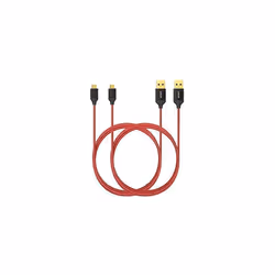 [2-Pack] Anker Micro USB Cable 6ft / 1.8m Nylon Braided Tangle-Free Micro Cable