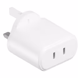 Cygnett Power Plus 24W 4 USB-A Multiport Wall Charger, White, Indoor, AC, White