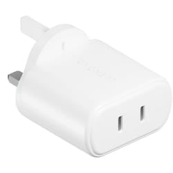 Cygnett Power Plus 24W 4 USB-A Multiport Wall Charger, White