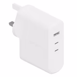 Cygnett Power Plus 24W 4 USB-A Multiport Wall Charger, White, Indoor, AC, White