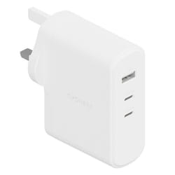 Cygnett Power Plus 24W 4 USB-A Multiport Wall Charger, White