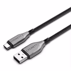 Cygnett CY4685PCUSA, 3 m, USB A, USB C, USB 2.0, 0.48 Gbit/s, Black