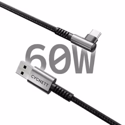 Cygnett Unite USB cable USB 2.0 1 m USB C USB A Black