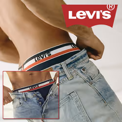 Levi's Mens Boxer Briefs Breathable Stretch Underwear 4 Pack