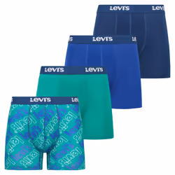 Levi's Mens Underwear Microfiber Boxer Brief for Men Ultra Soft 4 Pack