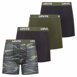 Levi's Mens Underwear Microfiber Boxer Brief for Men Ultra Soft 4 Pack
