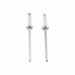 Allstar Performance ALL18198 1.3 in. Multi-Grip Aluminum Rivet, Silver - Pack of 250