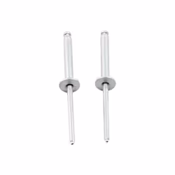 Allstar Performance ALL18199 1.3 in. Flange Type Aluminum Rivet, Silver - Pack of 100