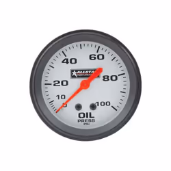 Allstar Performance ALL80095 2.63 in. 0-100 PSI Oil Pressure Gauge