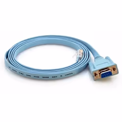 Diablo Cable 14185, Blue, 1.8288 m, RJ45, DB9, Male, Female