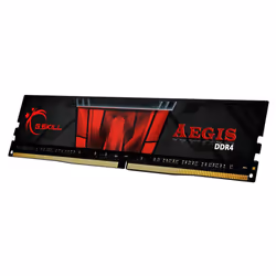 Barrette m?moire 4Go DIMM DDR4 G.Skill Aegis PC4-19200 (2400 Mhz) (Noir et Rouge)