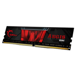 Barrette m?moire 4Go DIMM DDR4 G.Skill Aegis PC4-19200 (2400 Mhz) (Noir et Rouge)