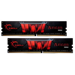 G.SKILL AEGIS Series Intel XMP DDR4 RAM 16GB 2x8GB 3000MT/s CL16-18-18-38 1.35V Desktop Computer Memory UDIMM F4-3000C16D-16GISB