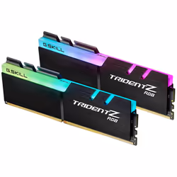 G.SKILL TridentZ RGB Series 32GB (2 x 16GB) 288-Pin DDR4 SDRAM DDR4 3200 (PC4 25600) Desktop Memory Model F4-3200C16D-32GTZRX