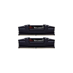 G.SKILL Ripjaws V Series (Intel XMP) DDR4 RAM 32GB (2x16GB) 3600MT/s CL18-22-22-42 1.35V Desktop Computer Memory UDIMM - Black (F4-3600C18D-32GVK)