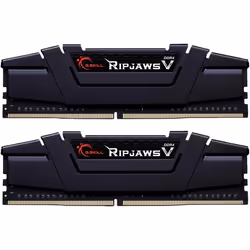 G.SKILL Ripjaws V Series (Intel XMP) DDR4 RAM 64GB (2x32GB) 3200MT/s CL16-18-18-38 1.35V Desktop Computer Memory UDIMM - Blac ...