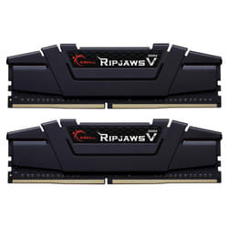 G.SKILL Ripjaws V Series (Intel XMP) DDR4 RAM 64GB (2x32GB) 3600MT/s CL18-22-22-42 1.35V Desktop Computer Memory UDIMM - Black (F4-3600C18D-64GVK)