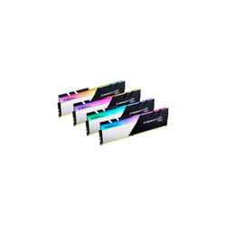 G.Skill Trident Z NEO Series 128GB (4 x 32GB) 288-Pin SDRAM (PC4-25600) DDR4 3200 CL16-18-18-38 1.35V Quad Channel Desktop Memory Model F4-3200C16Q-12
