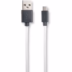 IFROGZ Micro-USB, 1.2192 m, 1.2192 m, USB A, USB 2.0, White