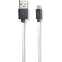 IFROGZ Micro-USB, 1.2192 m USB cable USB 2.0 USB A White