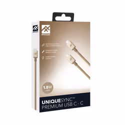 IFROGZ IFUSCC-GD3 USB cable 1.8 m USB C Gold