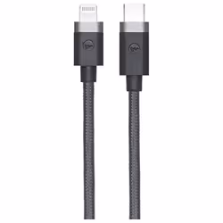 mophie Mobile USB-C Cable with Lightning Connector, 1 Meter, Fast Charging, Heavy-Duty, Black