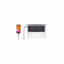 mophie Mobile USB-C Cable with Lightning Connector, 1 Meter, Fast Charging, Heavy-Duty, Black