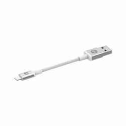 mophie Charge and Sync Cable-USB-A to Lightning 3M – White, 3 m, Lightning, USB A, Male, Male, White