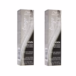 Wella Color Tango 4NN Espresso Brown Permanent Haircolor - 4NN â pack of 2