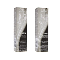 Wella Color Tango 4NN Espresso Brown Permanent Haircolor - 4NN â pack of 2