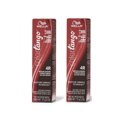Wella Color Tango 4R Medium Aubur Permanent Hiarcolor - 4R â pack of 2