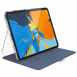 Speck Balance Folio Clear Apple iPad Pro 11 inch (2018) Marine Blue/Clear