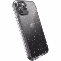 Speck Presidio Clear + Glitter iPhone 11 Pro, Cover, Apple, iPhone 11 Pro, 14.7 cm (5.8"), Gold, Transparent