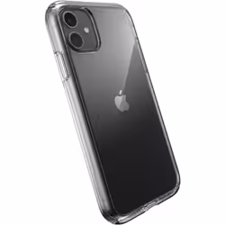 Speck Presidio Perfect Clear Apple iPhone 11/XR Clear - with Microban, Cover, Apple, iPhone XR, iPhone 11, 15.5 cm (6.1"), Tr ...