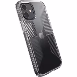 Speck Presidio Perfect Clear Grip Apple iPhone 12 Mini Clear - with Microban, Cover, Apple, iPhone 12 Mini, 13.7 cm (5.4"), T ...