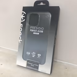 Speck Presidio Perfect-Clear Microban Case Cover for Apple iPhone 12 Pro Max