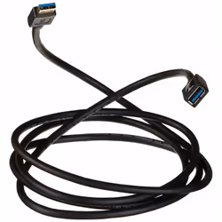 AmazonBasics 15M8, 2 m, USB A, USB A, USB 3.2 Gen 1 (3.1 Gen 1), 4.8 Gbit/s, Black