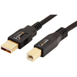 AmazonBasics USB 2.0/ USB Type B, 3m USB cable USB A Mini-USB B Black