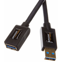 AmazonBasics FDBU USB cable USB 3.2 Gen 1 (3.1 Gen 1) 1 m USB A Black