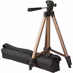 AmazonBasics WT3130T+WT3111H, 3 leg(s), Black, Brown, 127 cm