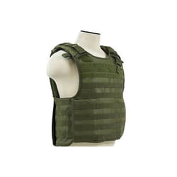 NcStar CVPCVQR2964G Quick Release Plate Carrier Vest, Green - Medium & 2XL