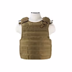 NcStar CVPCVQR2964T Quick Release Plate Carrier Vest&, Tan - Medium & 2XL