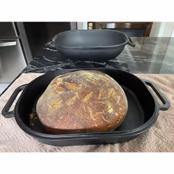 Cuisiland Large Heavy Duty Cast Iron Bread & Loaf Pan - A perfect way